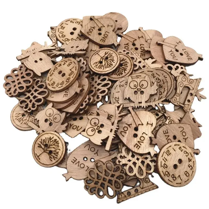 50pcs Wooden Craft Embellishme - Christmas Craft Embellishment incelemesi ve fiyatı