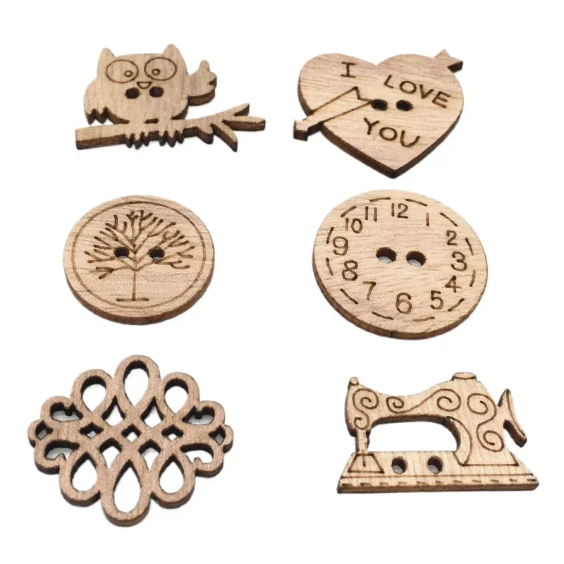 50pcs Wooden Craft Embellishme - Christmas Craft Embellishment incelemesi ve fiyatı