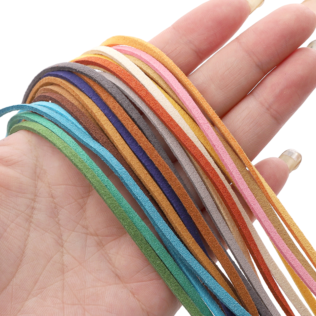 3mm Flat Double Sided Suede Ha - Velvet Ribbon Roll incelemesi ve fiyatı
