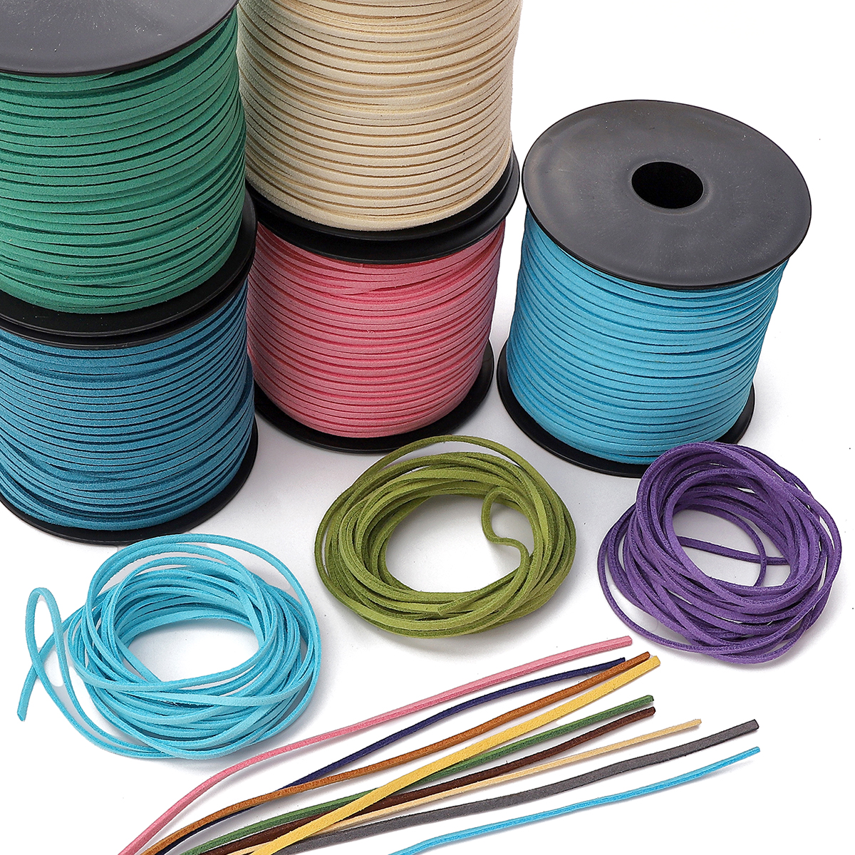 3mm Flat Double Sided Suede Ha - Velvet Ribbon Roll incelemesi ve fiyatı