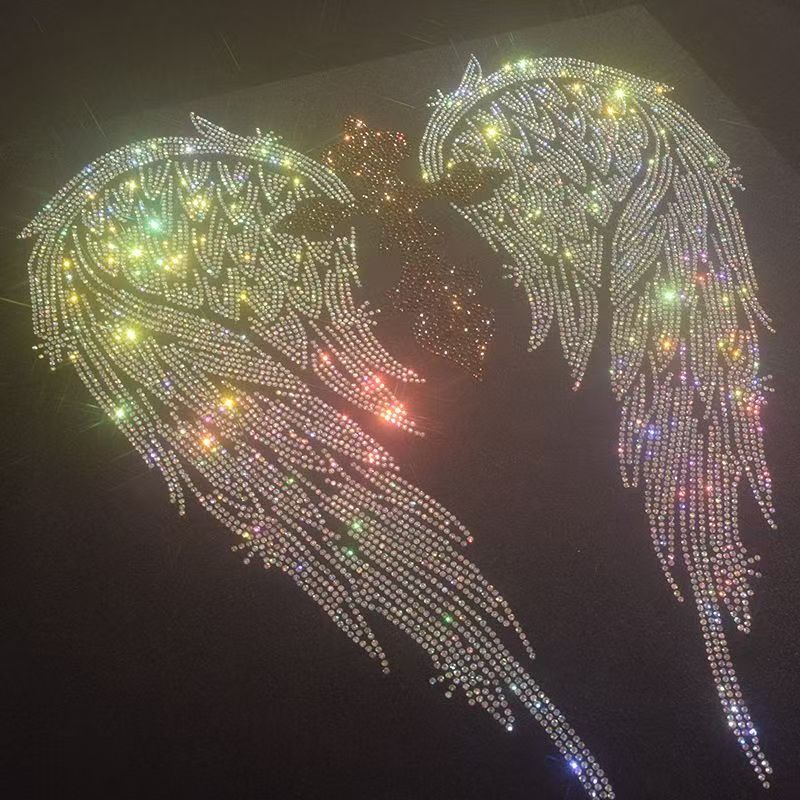 Stylish DIY Clothes Stickers:  - Hotfix Rhinestone Sheet incelemesi ve fiyatı