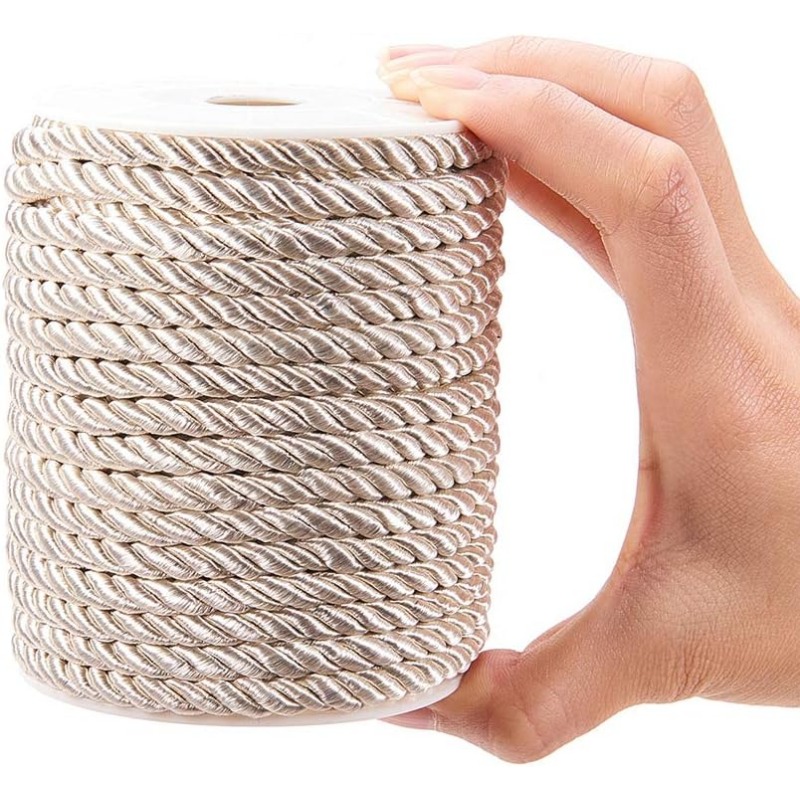 About 50 Feet Craft Nylon Rope - Cord Trim Twisted incelemesi ve fiyatı