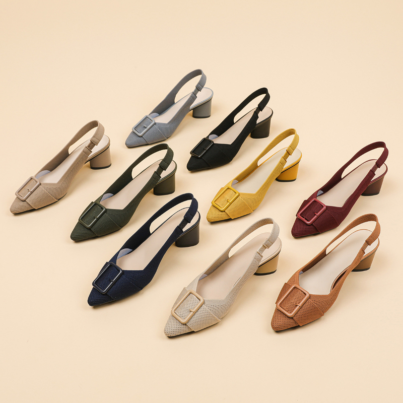Womens Pointed Toe Knit Hollow - Embellish Knit incelemesi ve fiyatı